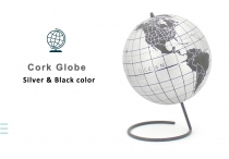 cork globe,globe cork, world globe