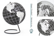 cork globe,globe cork, world globe