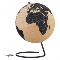 cork globe,globe cork, world globe